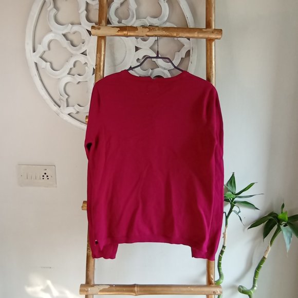 Zara Deep Purple Fuchsia Cardigan - Picture 7 of 7